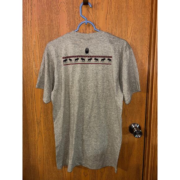 Vintage Harborside Graphics moose graphic double-sided image t-shirt NWT Medium - Picture 9 of 9